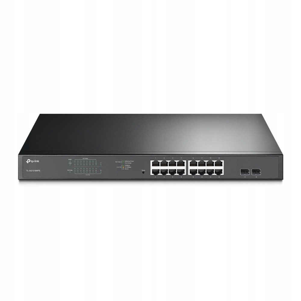 Tp-link Przełącznik SG1218MPE 16xGE PoE+ 2xSFP