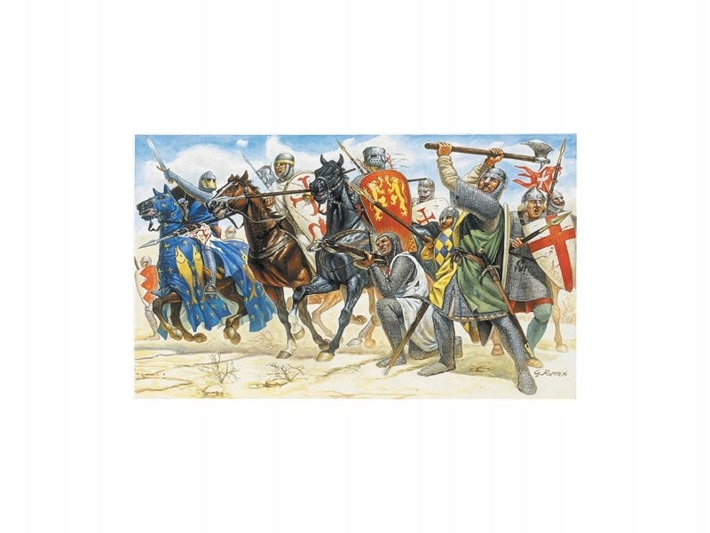 Italeri figurky Crusaders (XIth Century) (1:72)