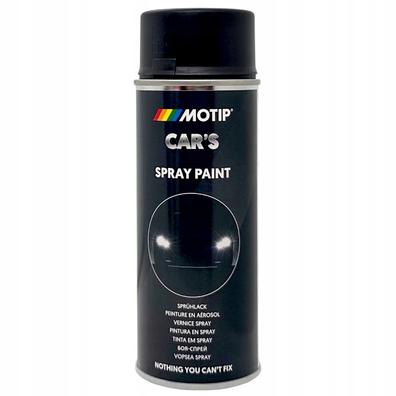 Dupli Color Lakier Akrylowy Czarny Matowy Pełen Mat Spray 400ML Cars