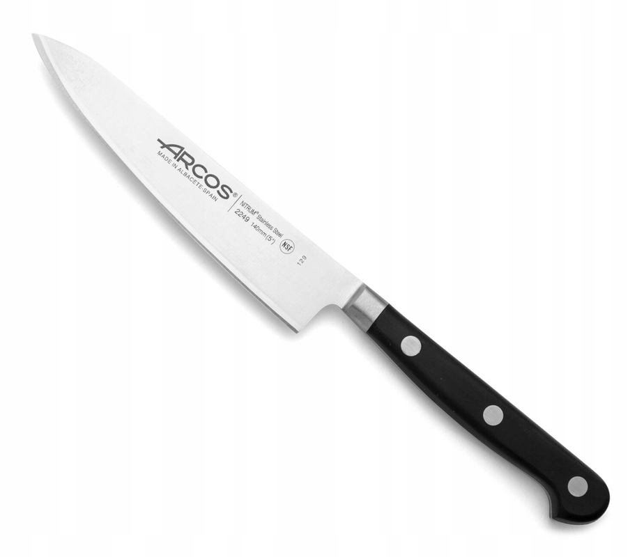 Nůž Kuchyňský Arcos Opera 14 cm Univerzální na zeleniny ovoce Černý
