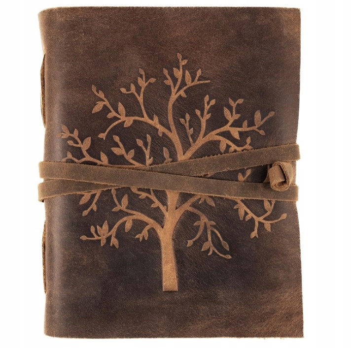 NOTATNIK VINTAGE DRZEWO ŻYCIA NOTES SKÓRZANY 240 STRON IDEALNY NA PREZENT Rodzaj notes