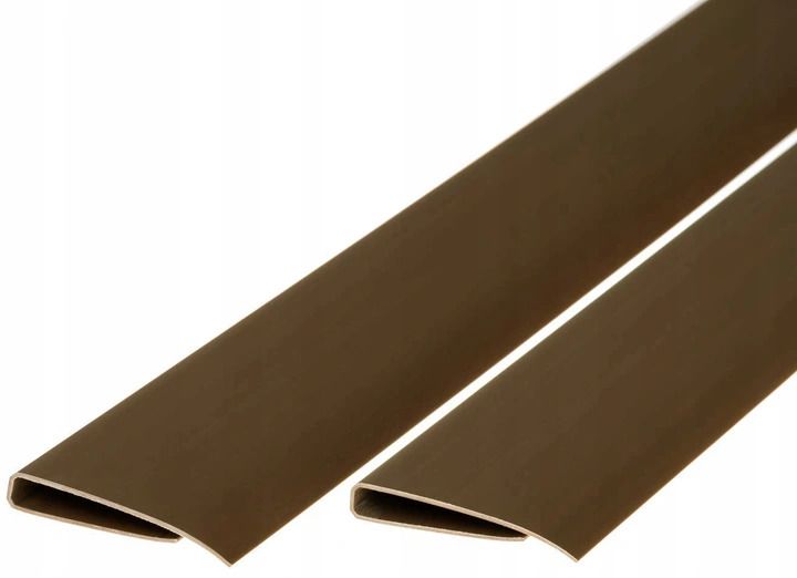 MASKOWNICA DO MAT OSŁON PVC 1m LISTWA CHOCOLATE Długość 100 cm