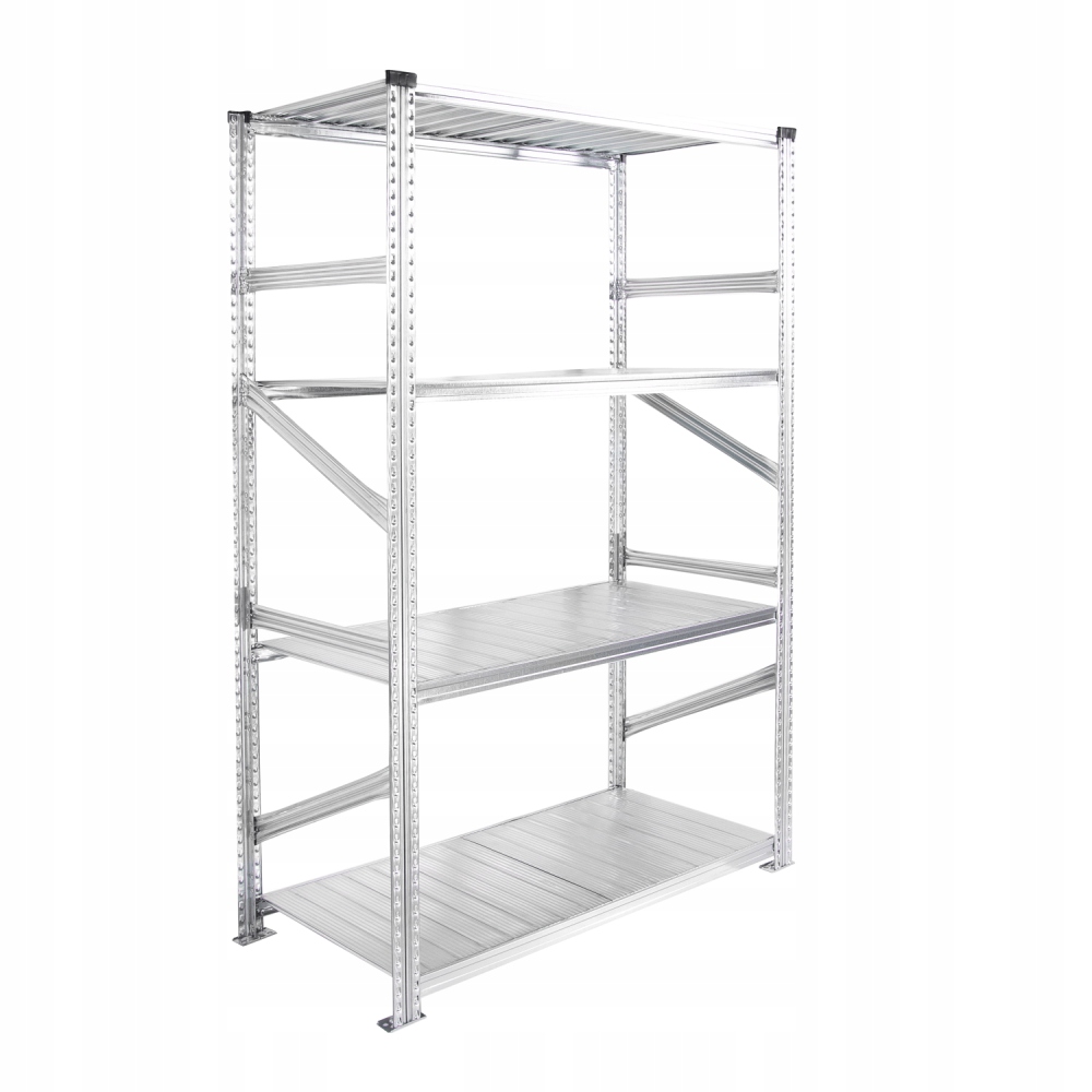 Металлический стеллаж 200X105X50 4 полки METALSISTEM PODS