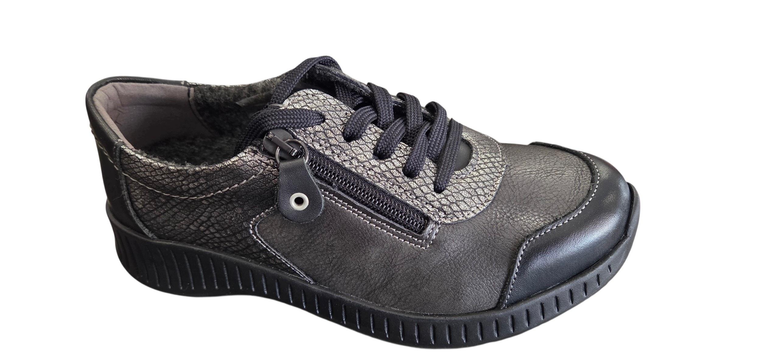 Suave Comfortable Dámské Kožené Polobotky S Výsuvnou Stélkou 951401-09 vel. 39