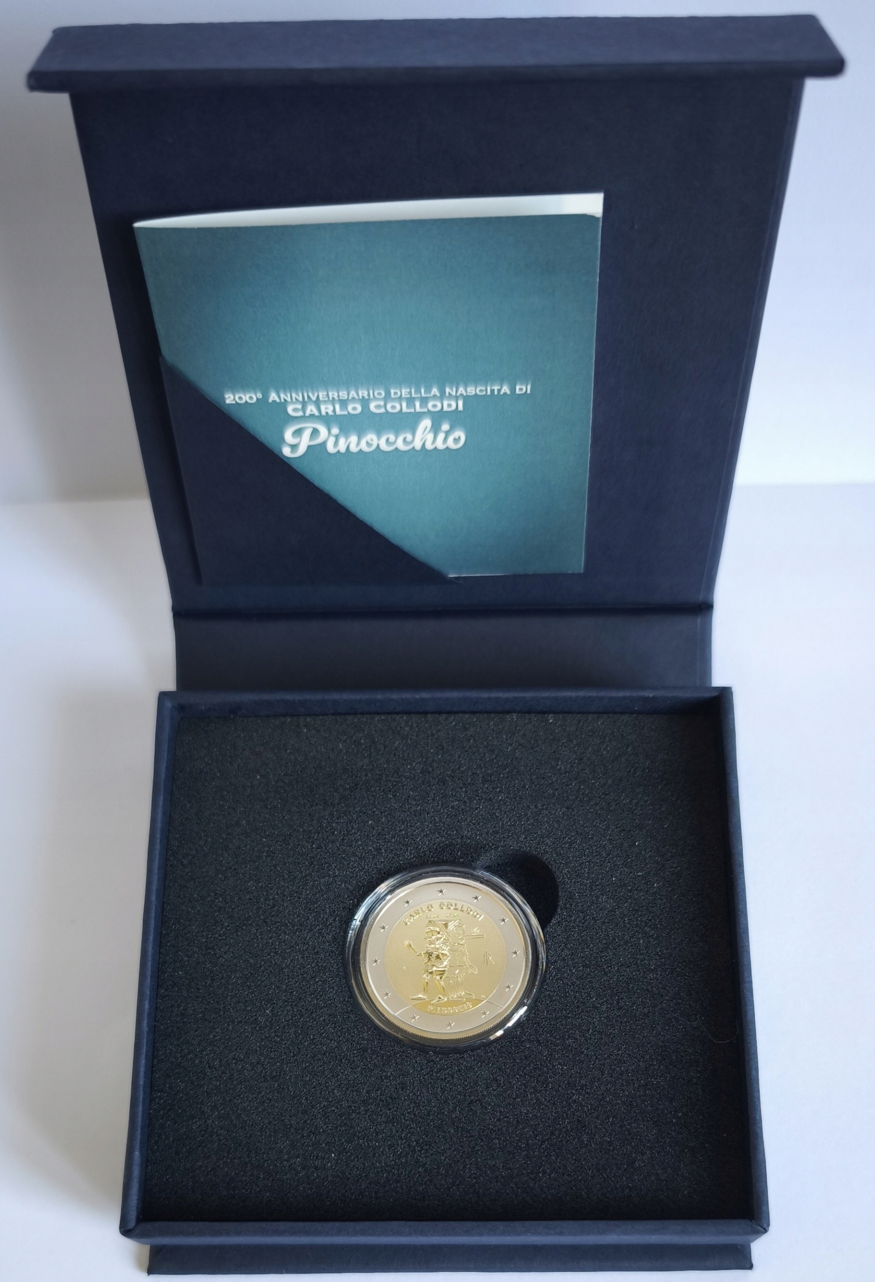 Włochy 2 euro PROOF REVERSE 2026 - Pinokio