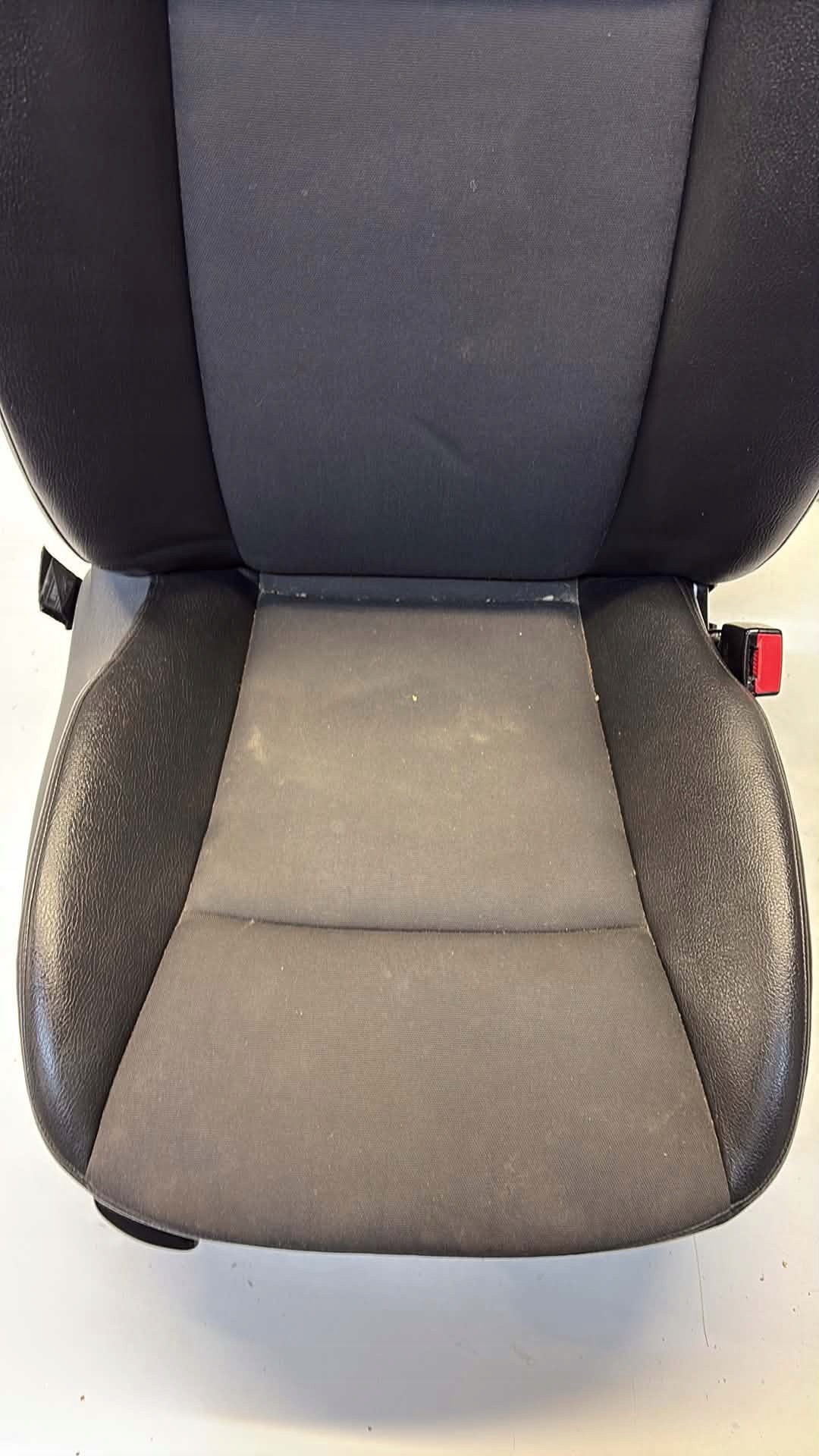 seat right front front side SAAB 93 9-3 welurowy CIEMNY pol leather