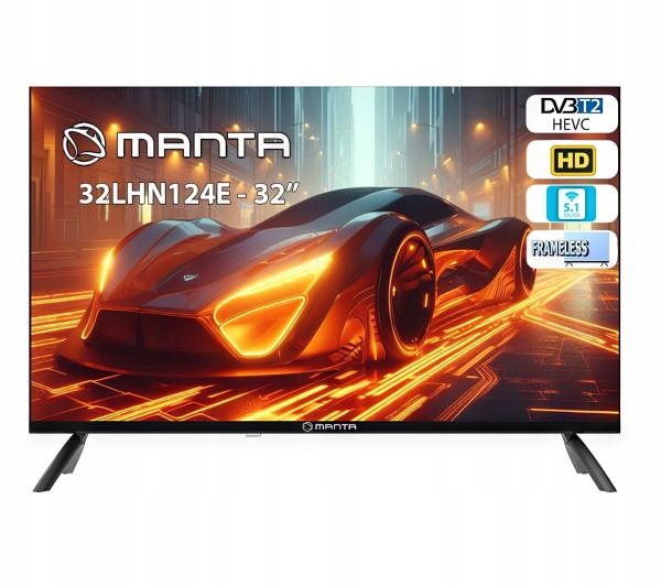 Telewizor Led Manta 32LHN124E 32" Hd Ready 60Hz DVB-T2