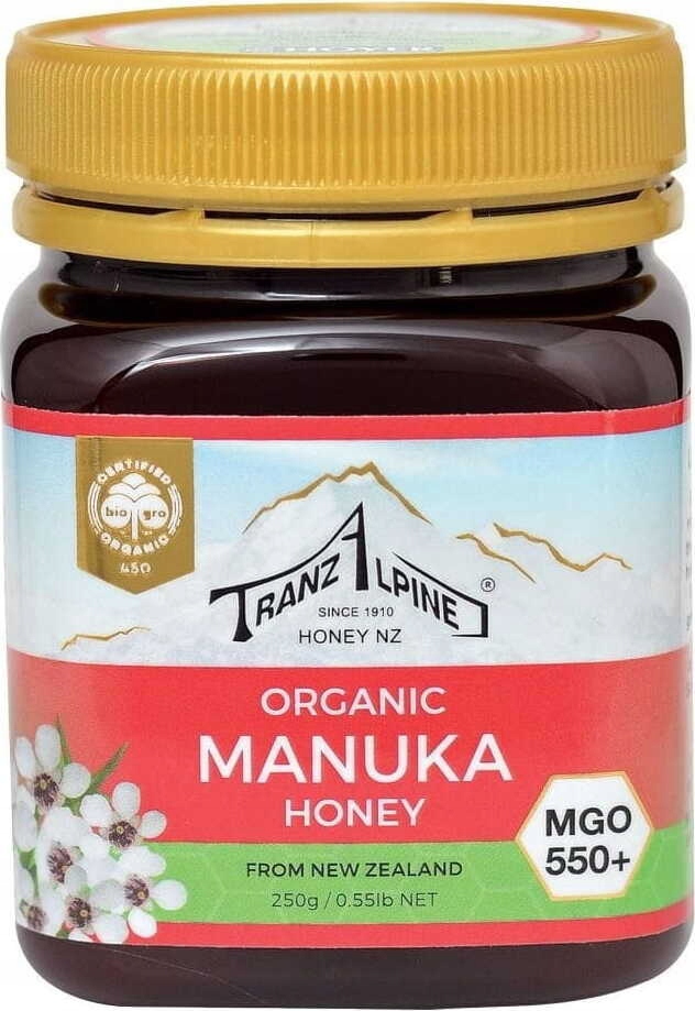 Levně Med Manuka Mgo 550+ Bio 250 g Tranzalpine