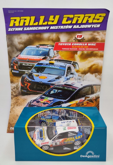 Toyota Corolla Wrc T. Kuchar M. Štěpánek 2001 1:43 č.19 DeAgostni