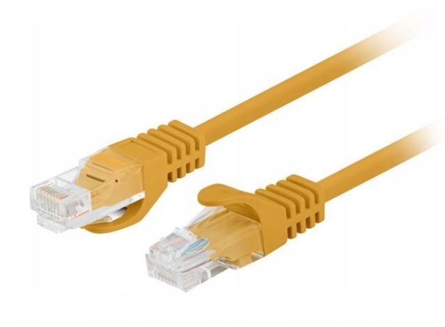 Lanberg Patchcord kat.5e Utp 0.25m pomarańczowy 10-pak fluke passed