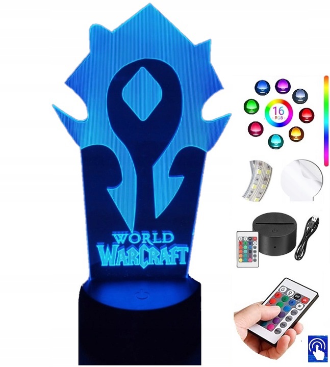Lampka na biurko World of Warcraft LED PLEXIDO