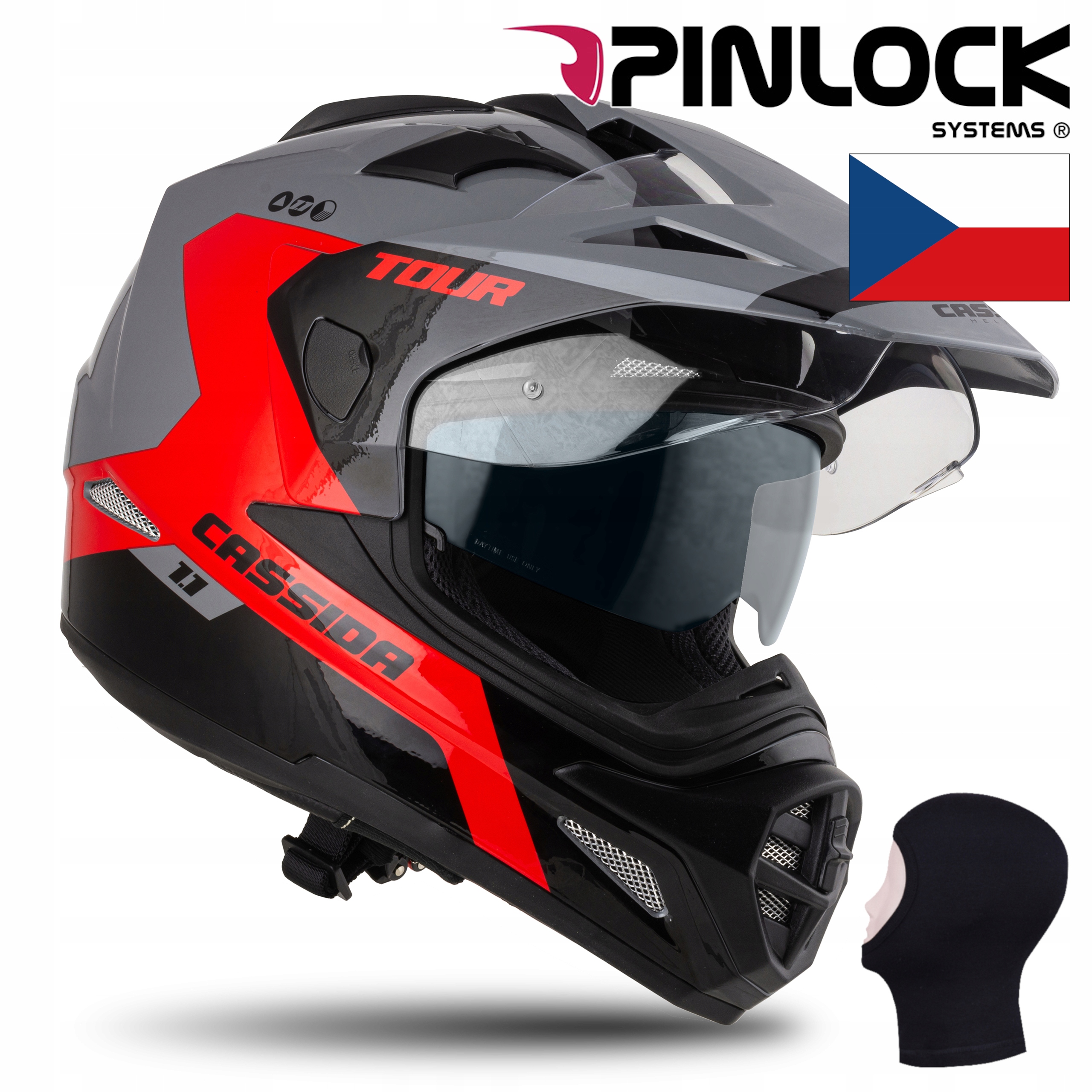 CASSIDA KASK MOTOCYKLOWY Spectre FLUO +PINLOCK XXL Producent Cassida