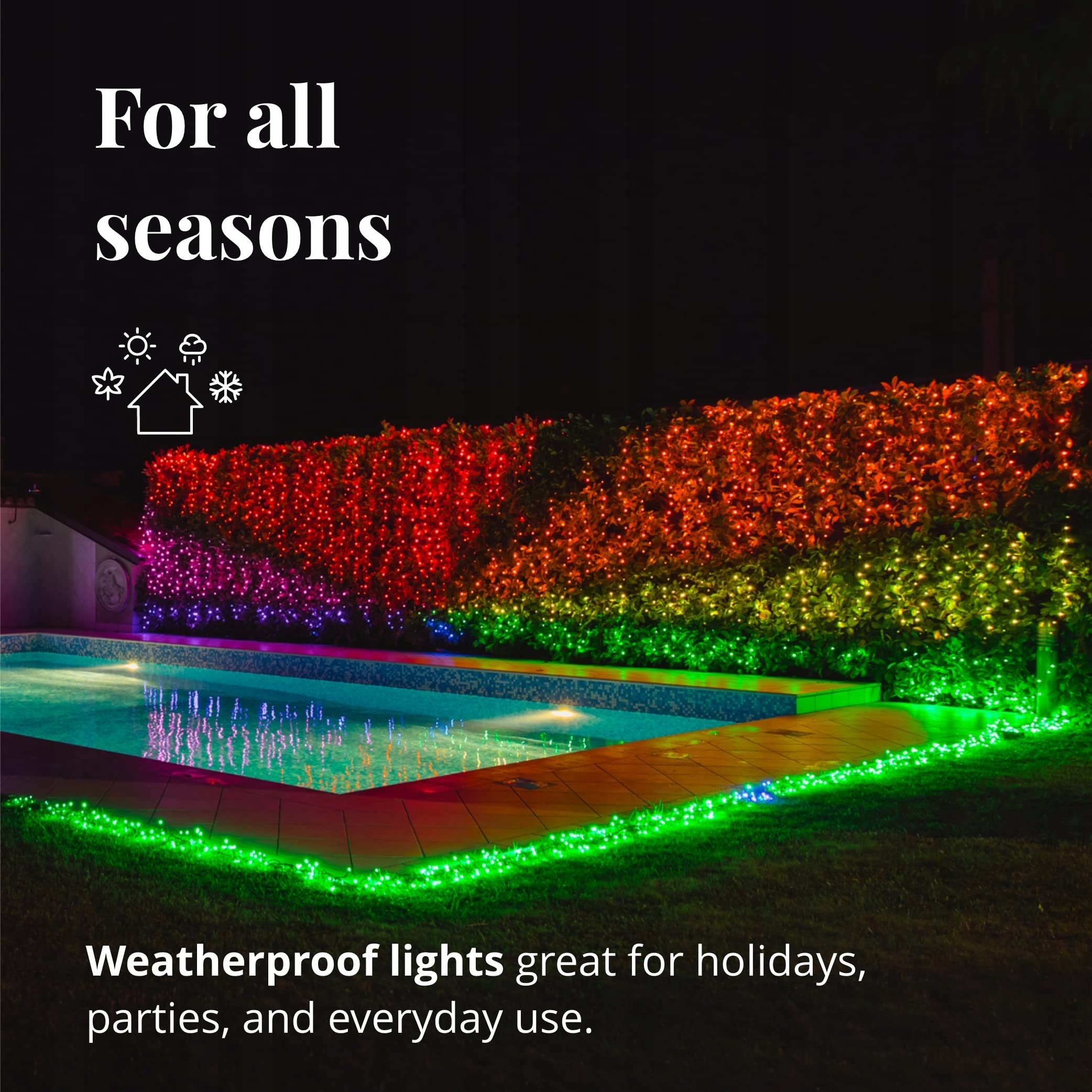 Twinkly Lampki Choinkowe Multicolor 400 Led Sterowane Telefonem IOS Android — miniatura 6