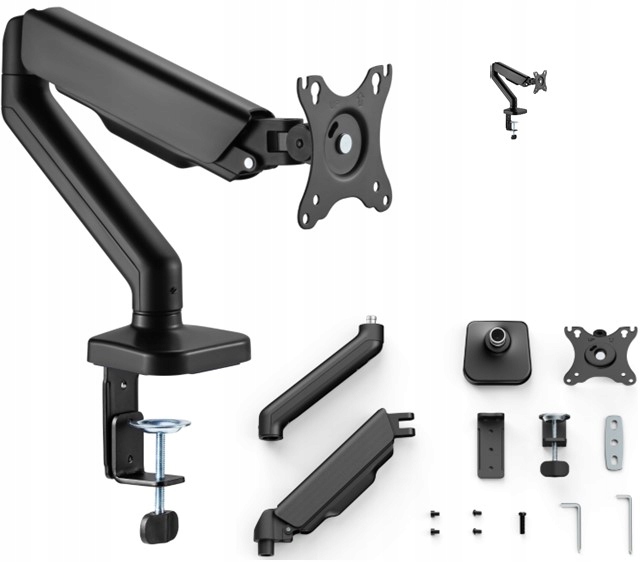 Držák stojanu na rameno monitoru k psacímu stolu pro monitor Philips 241V8LA věšák