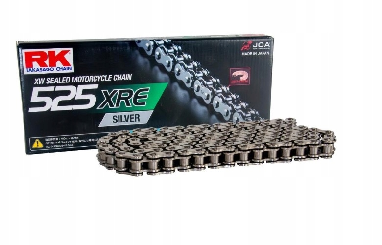 Rk Hnacia Reťaz 525XRE-120 (xw-ring) S Uzáverom (clf) V Balení Farba Sta