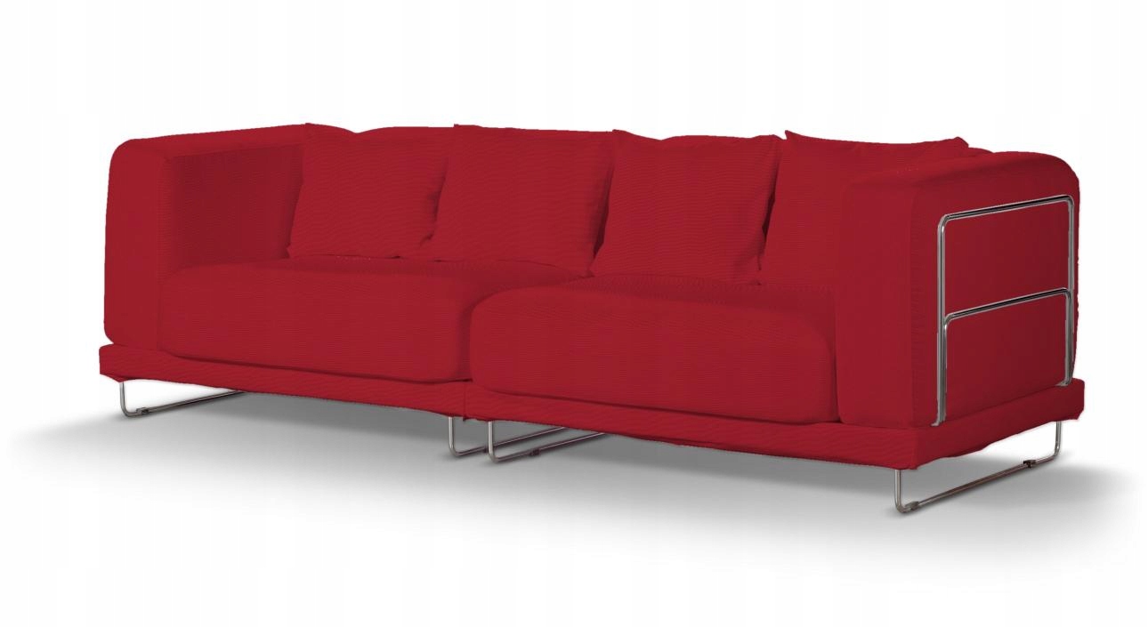 Dekoria potah na pohovku Tylösand 3-místný, nerozkládací Ikea, červený