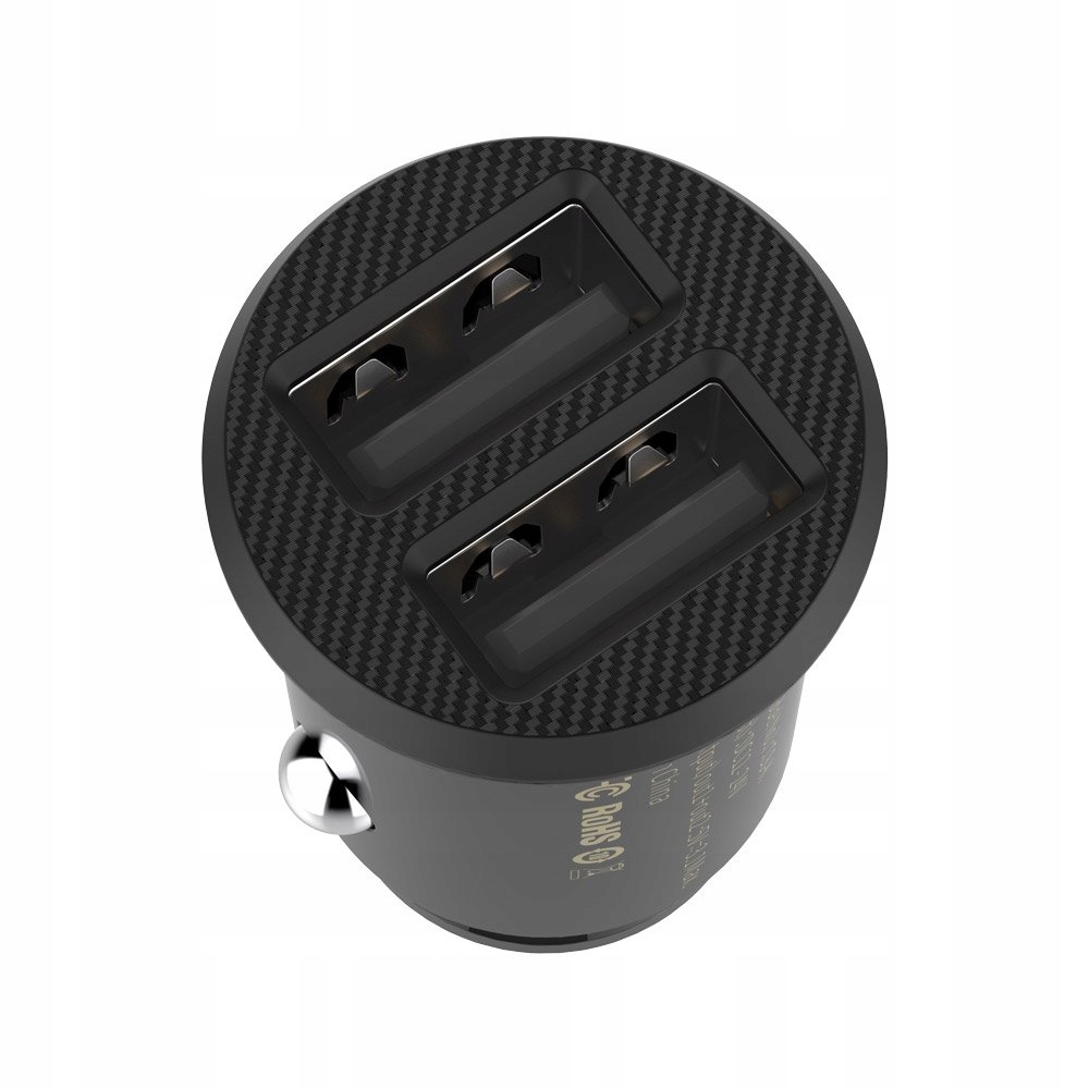 ORYGINAŁ SZYBKA ŁADOWARKA SAMOCHODOWA 2XUSB 3,1A Prąd wyjściowy 3100 mA