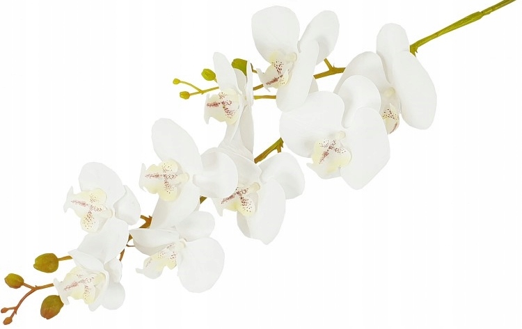 STORCZYK ORCHIDEA GAŁĄZKA 9 KWIATÓW 100cm GUMOWY