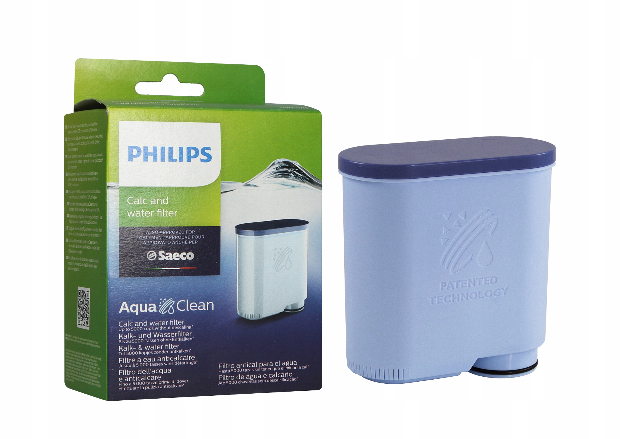4X Filtr Wody Do Ekspresu Philips Lattego Latte Go