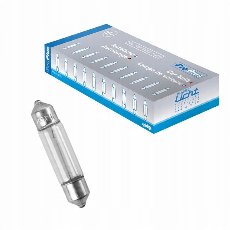 

Żarówka Proplus 12V 10W C10W SV8,5 11x43 hom. E4