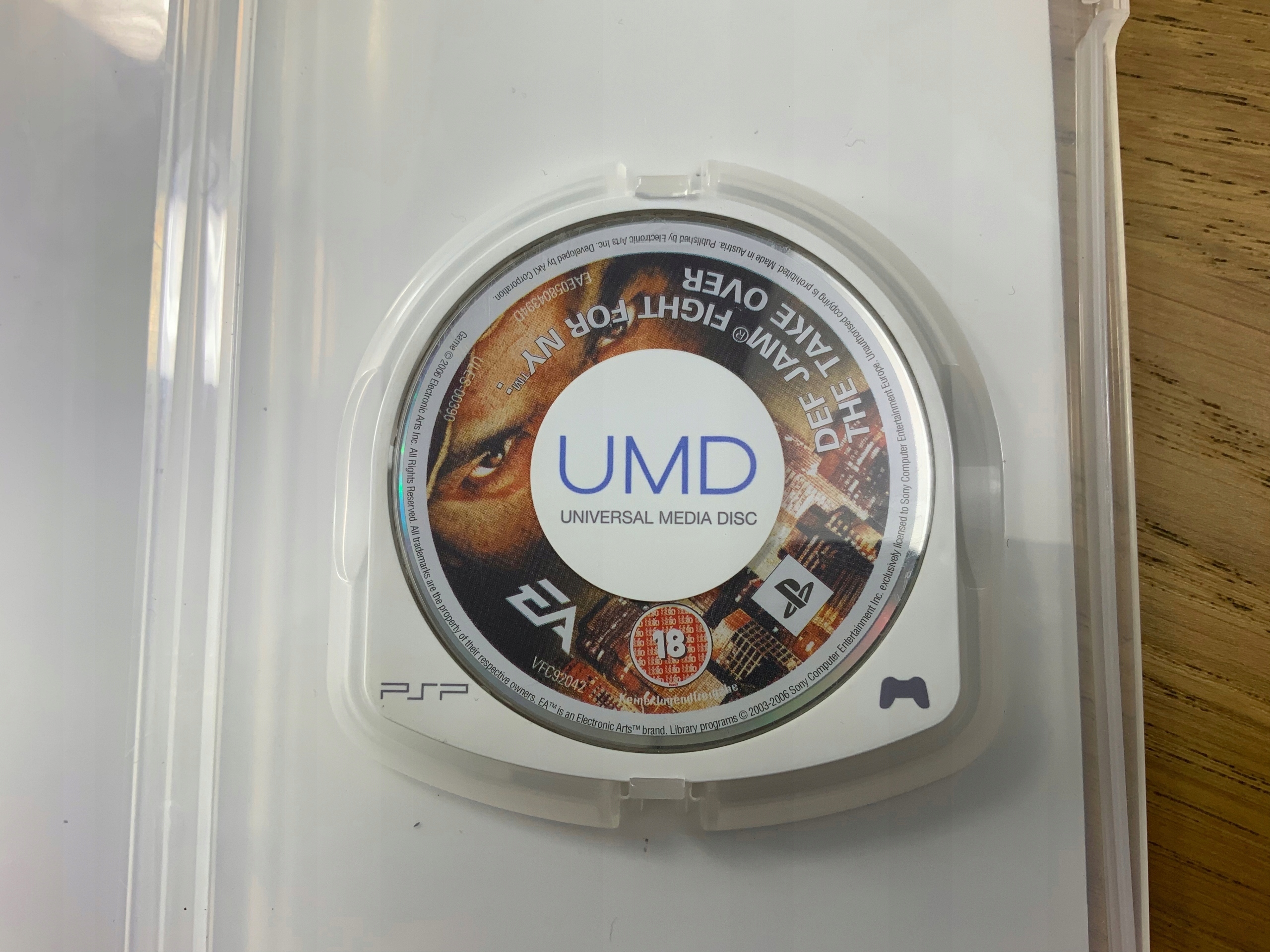 DEF JAM FIGHT FOR NY THE TAKEOVER płyta bdb+ PSP Producent Electronic Arts Inc.