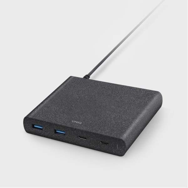 Nabíjačka Uniq Hub 90W s 2x Usb Quick Charge 3.0 2x Usb-c Pd 3.0
