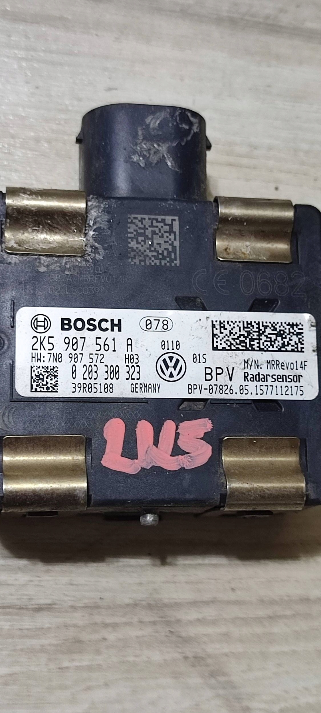 Volkswagen Caddy 2017 Radar / Sensor Distronic