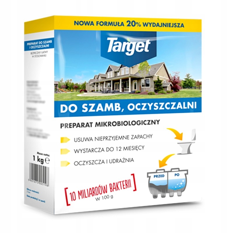 Preparat DO SZAMB LATRYN TARGET na ZAPACHY 1kg
