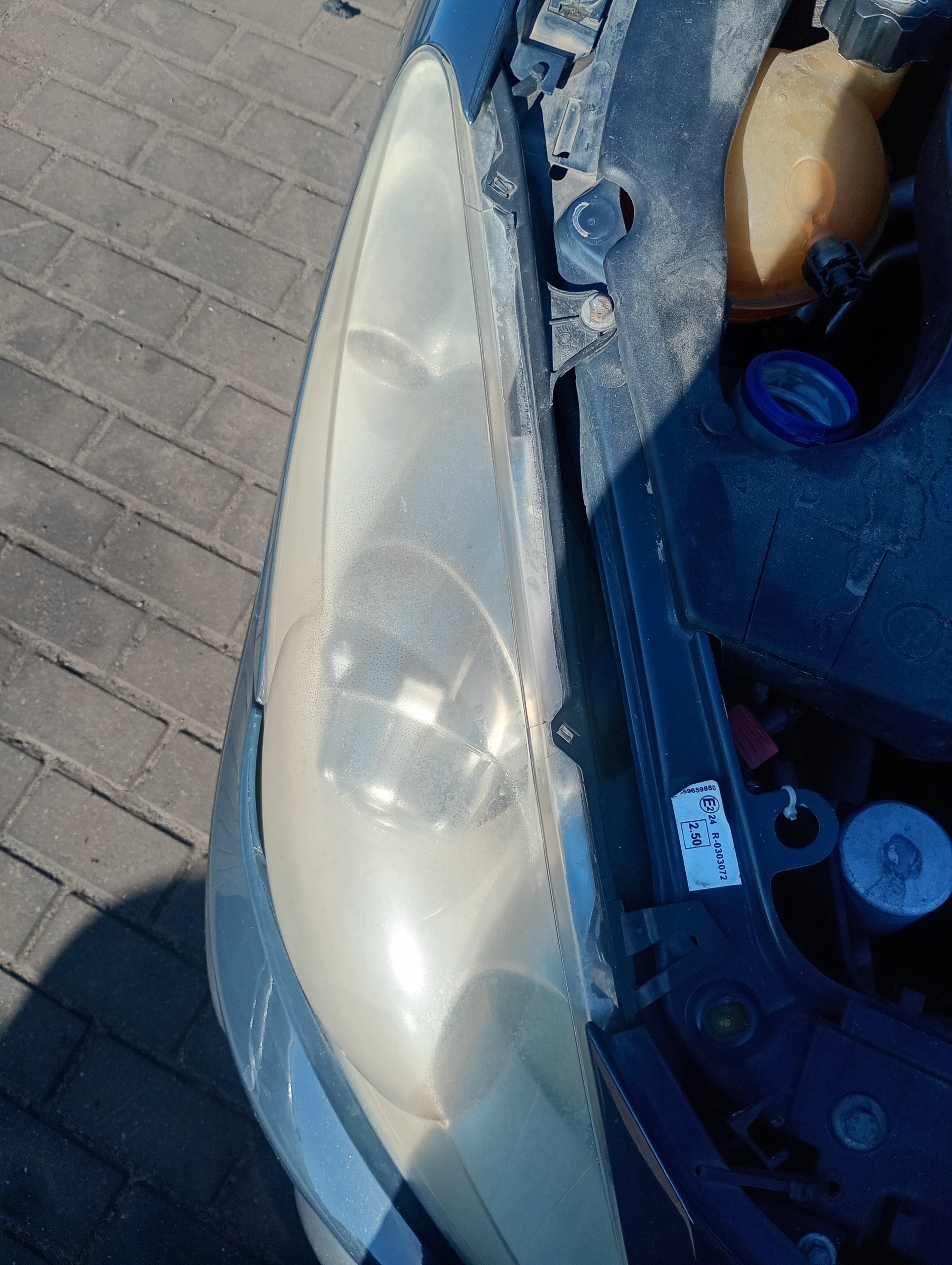 Reflektor light right front front Peugeot 307 FL 04-09