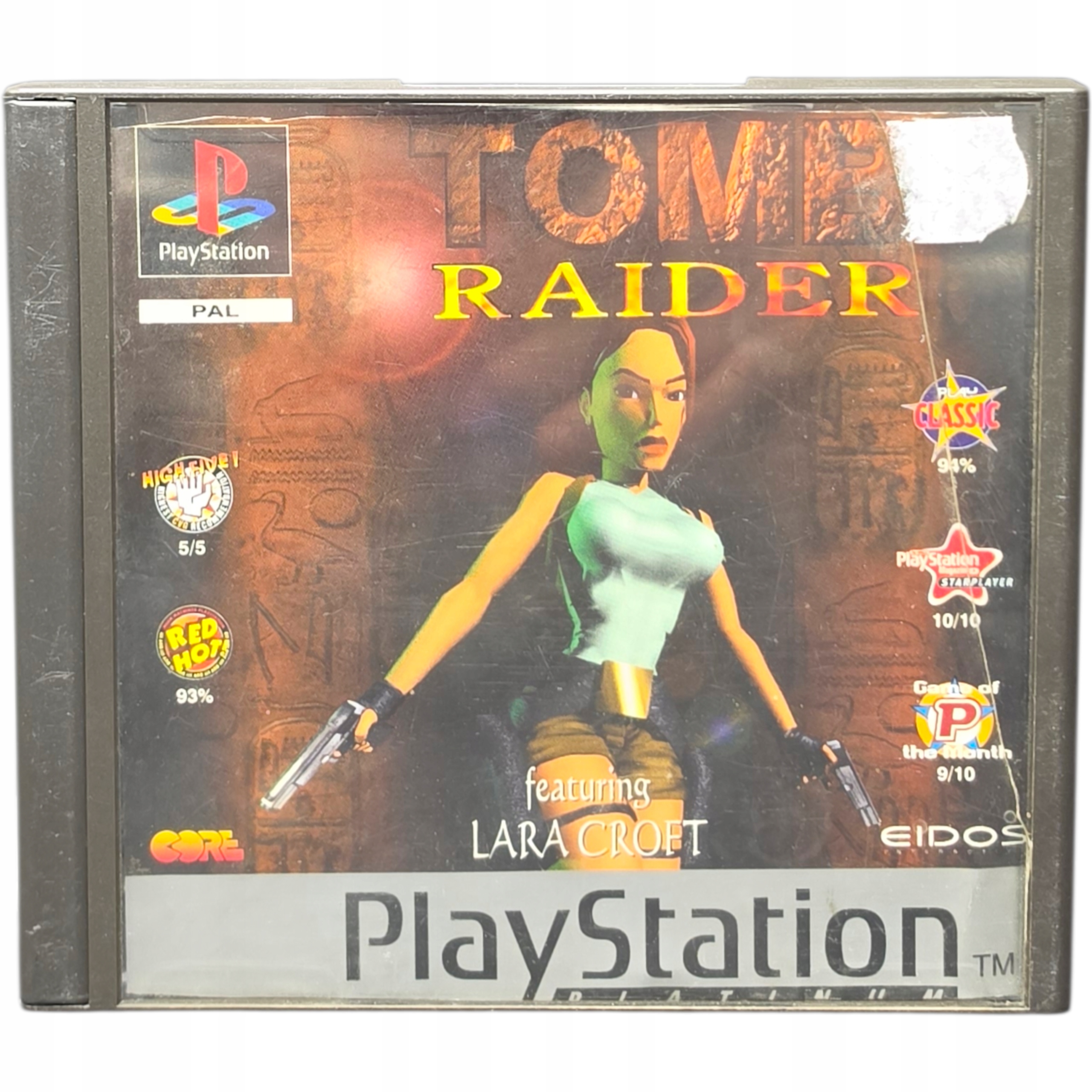 TOMB RAIDER LARA CROFT PlayStation (PSX) pudełkowa