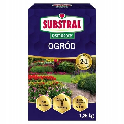 

Nawóz Substral Osmocote Ogród 1,25kg