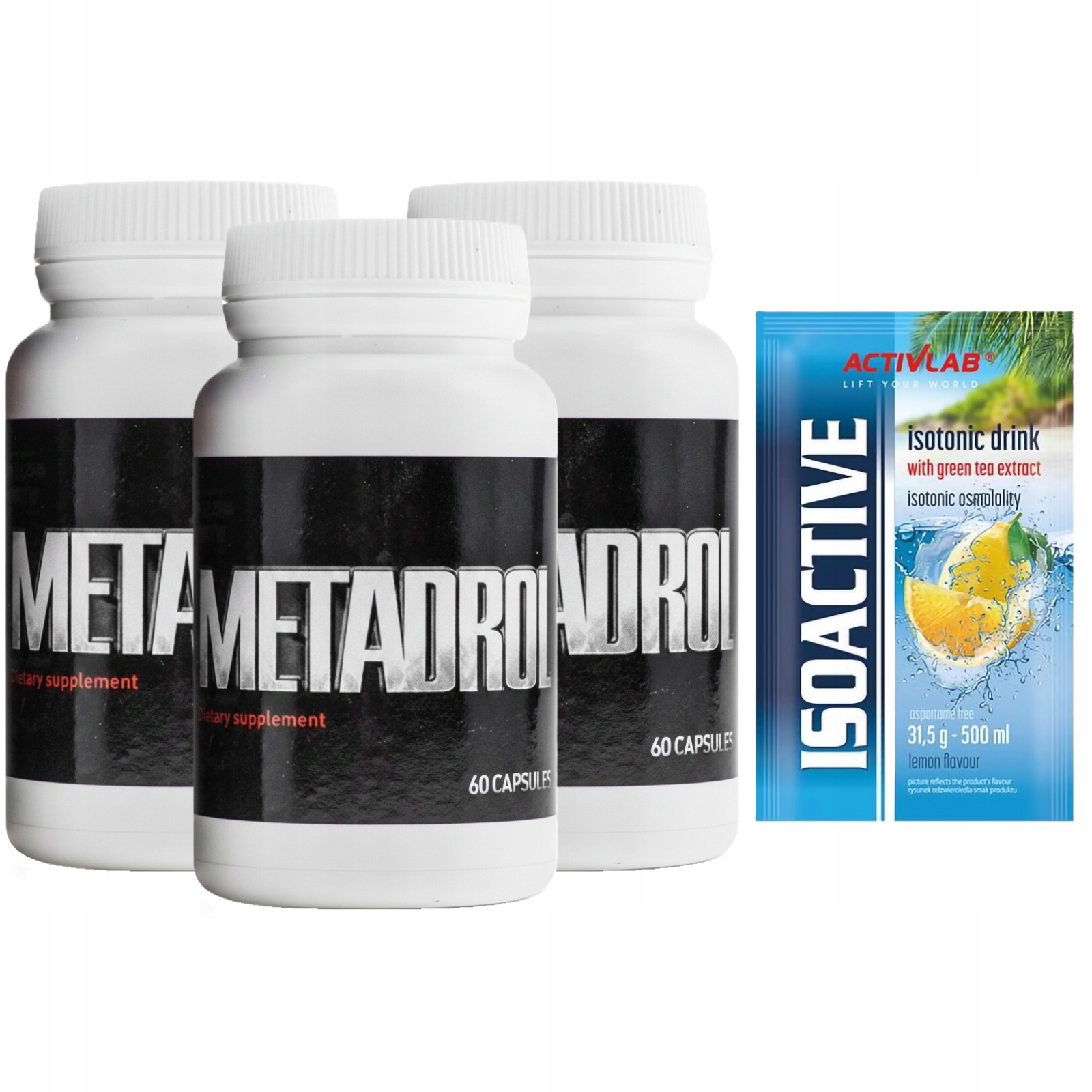 3 x Metadrol 60 kap +dárek! Hmotnost bez hranic Zvýšená pevnost Pevnost
