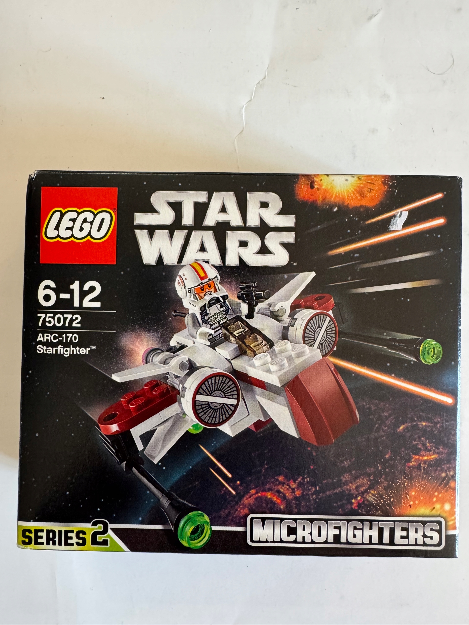 Lego 75072 Star Wars ARC-170 Starfighter Microfighter