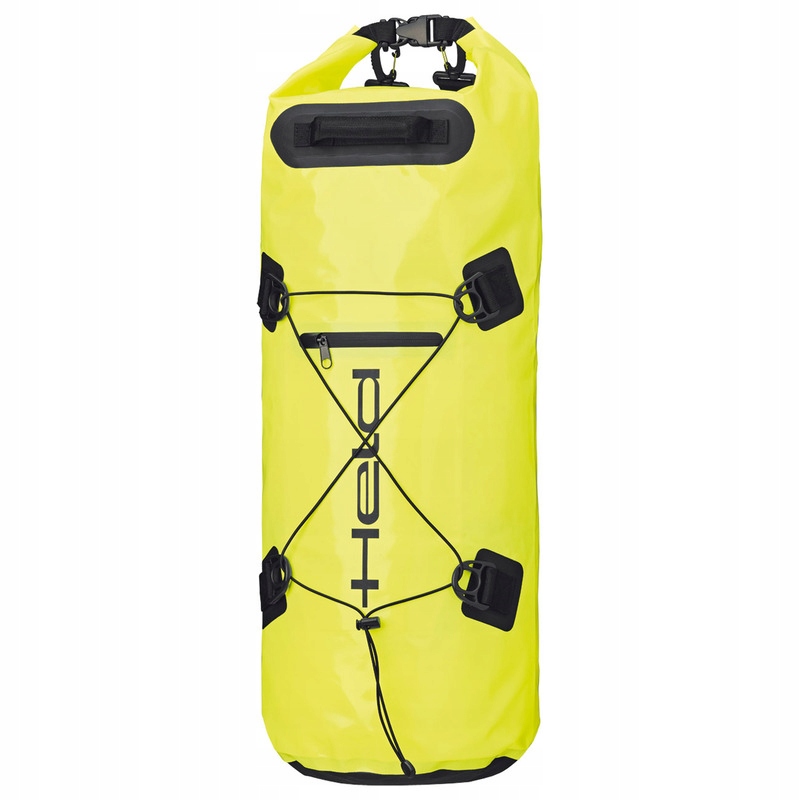 Zadná Taška Held Roll-bag 2 Black Fluo Yellow 40L