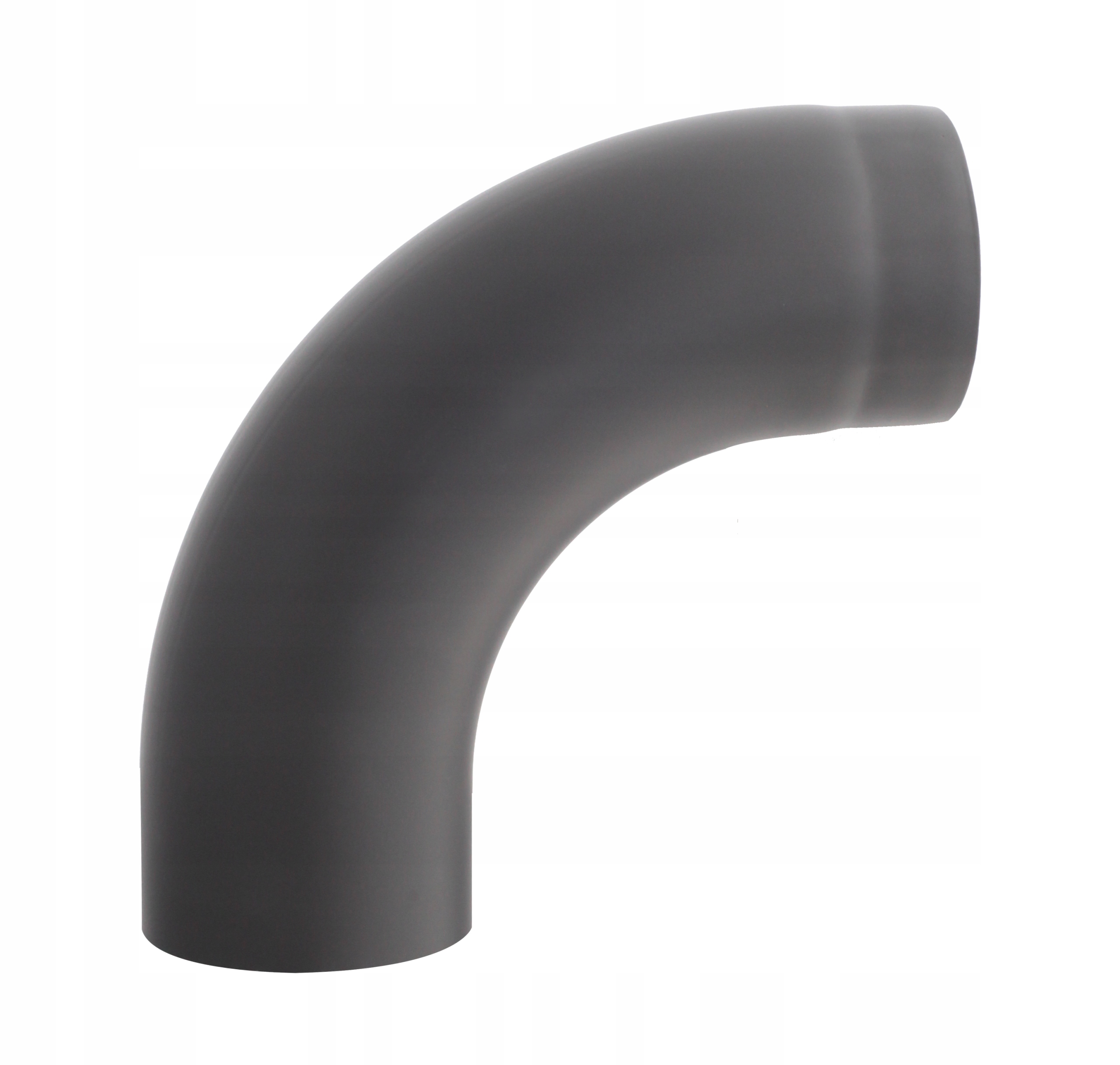 

Kolano czarne gięte 90° fi 120/90 mm niskie Darco