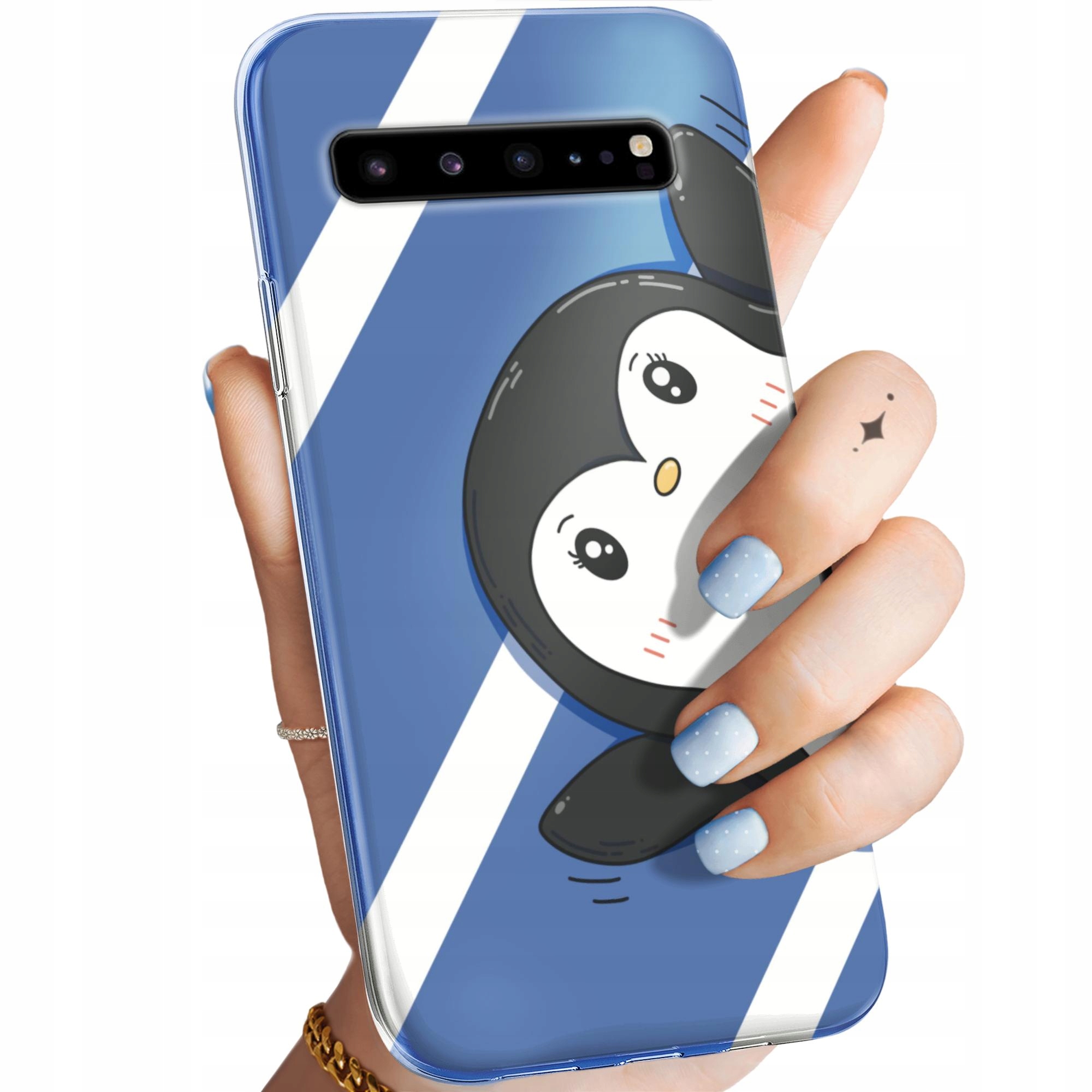 Etui Do Samsung Galaxy S10 5G Pingwinek Pingwin Happy Feet Obudowa