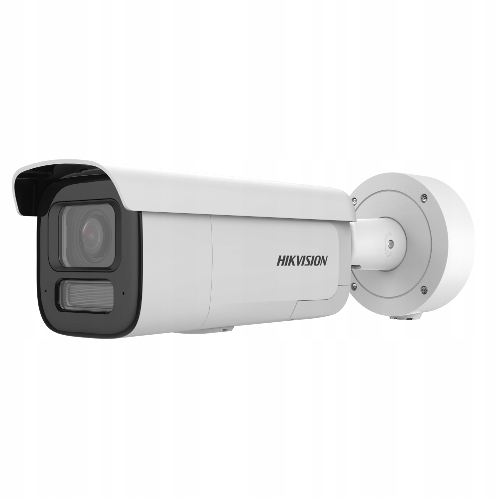 Kamera Ip Hikvision 8Mpx Motozoom IR60 PoE z mikrofonem Audio Tubowa Biała