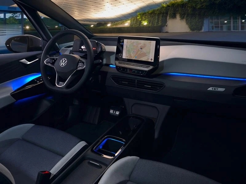 Ochranná fólia Ppf na interiér – Volkswagen ID3 – Priehľadná ochrana interiéru