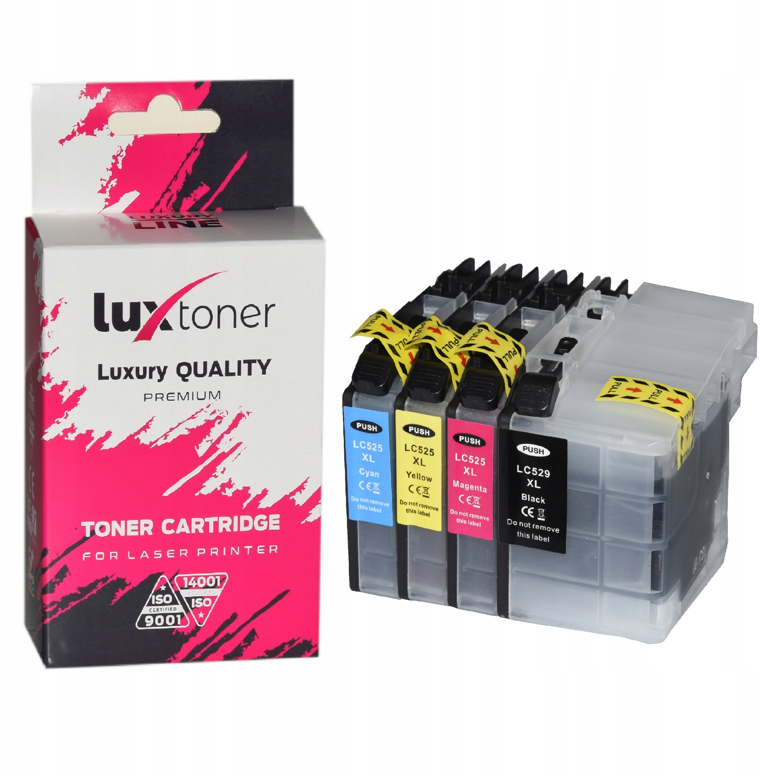 

4x Tusz Do Drukarki Brother DCP-J105 J100 MFC-J200