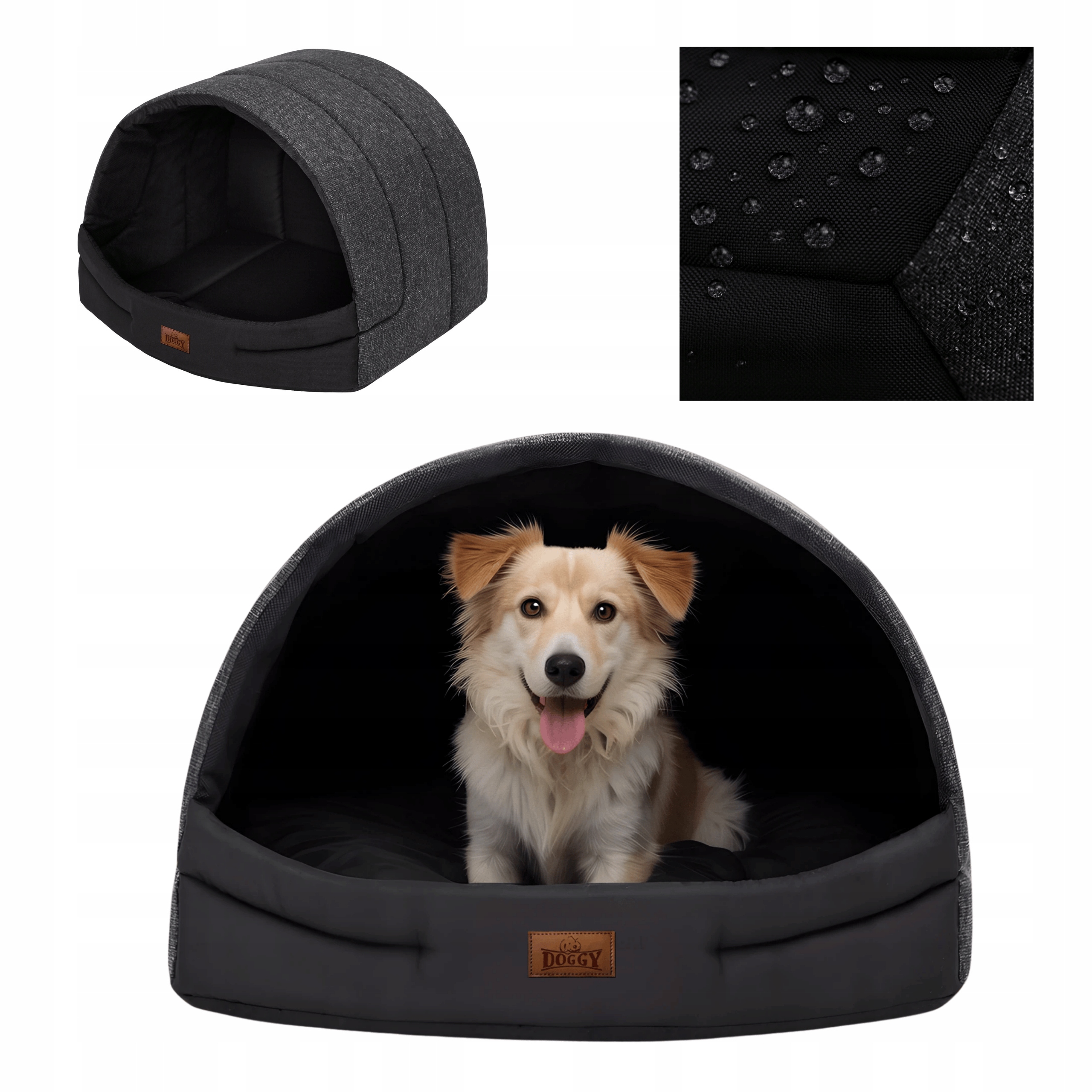 Psí bouda pelíšek pelíšek, kotec polštář, malý pes R2 50x38x32 cm