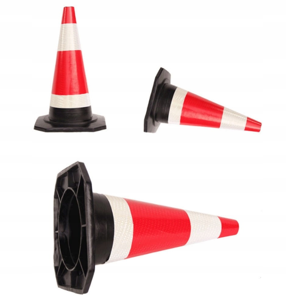 Pachołek drogowy słupek ostrzegawczy odblask 77cm Kod producenta PA77G