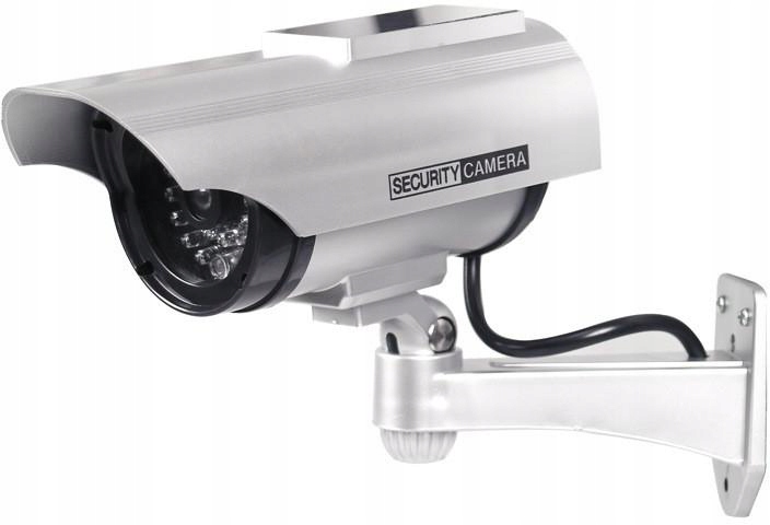 SOLARNA ATRAPA KAMERY ZEWNĘTRZNEJ CCTV DIODA LED PANEL SŁONECZNY 360° Stan opakowania oryginalne