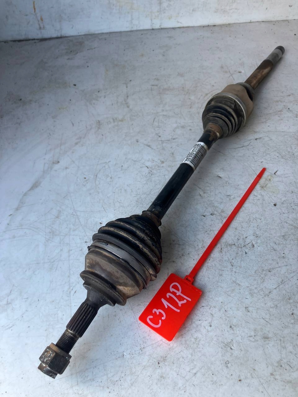 semi-axis right CITROEN C3 III 1.5 BLUE HDI MANUAL 9801048680