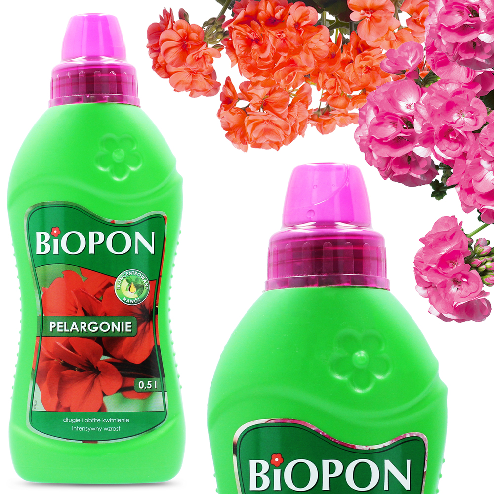 

Nawóz Płynny Pelargonii Kwiatów Roślin Odżywka 0,5