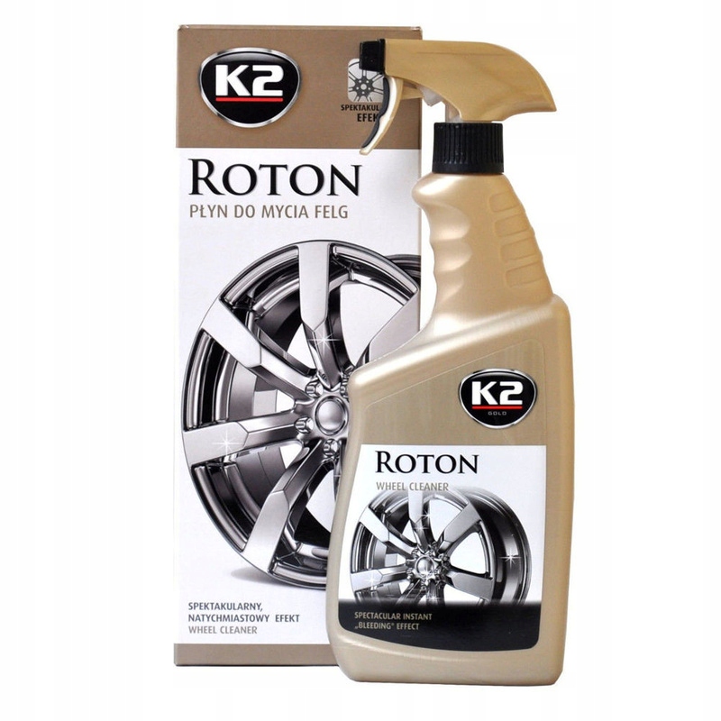 K2 ROTON PŁYN DO MYCIA FELG KOŁPAKÓW 700ml - G167 5906534009760 za 15 ...