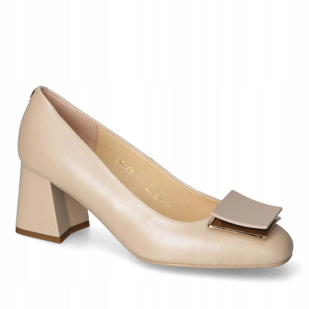 Boty Sala Béžová Perla s ozdobou 37