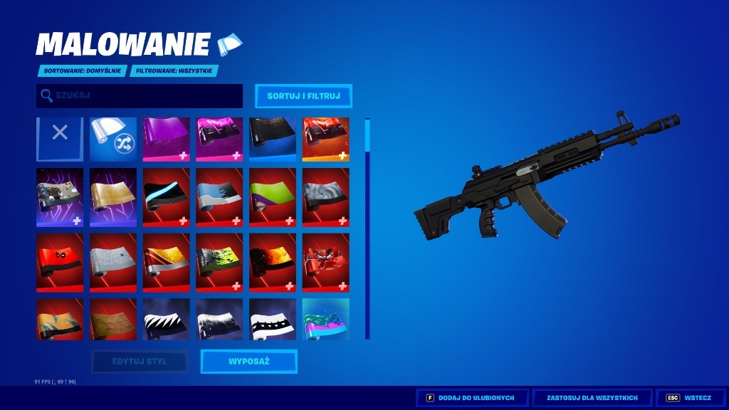 KONTO FORTNITE TRAVIS BLACK RŚ AXE MAKO PC PS XBOX Tryb gry massive online multiplayer multiplayer singleplayer