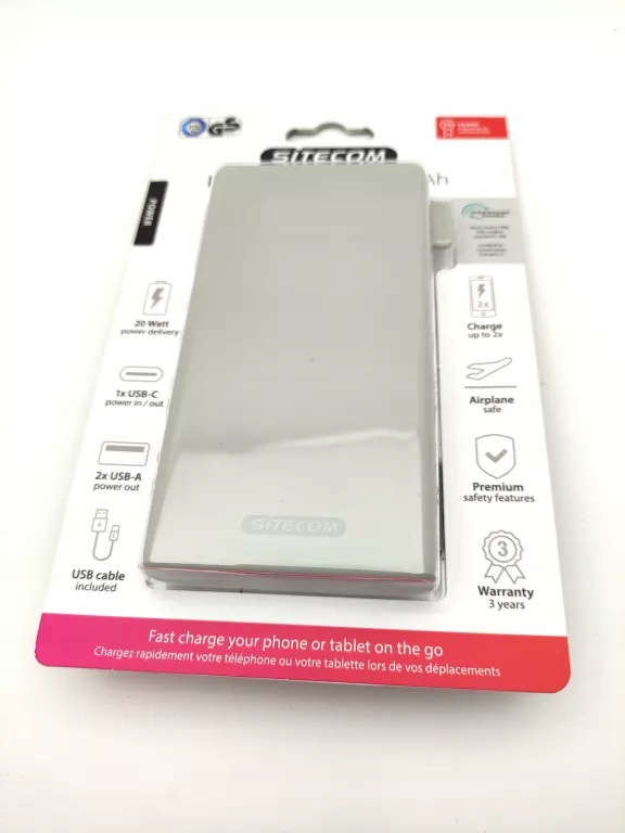 Powerbank Sitecom 10000MAH 20W Komplet