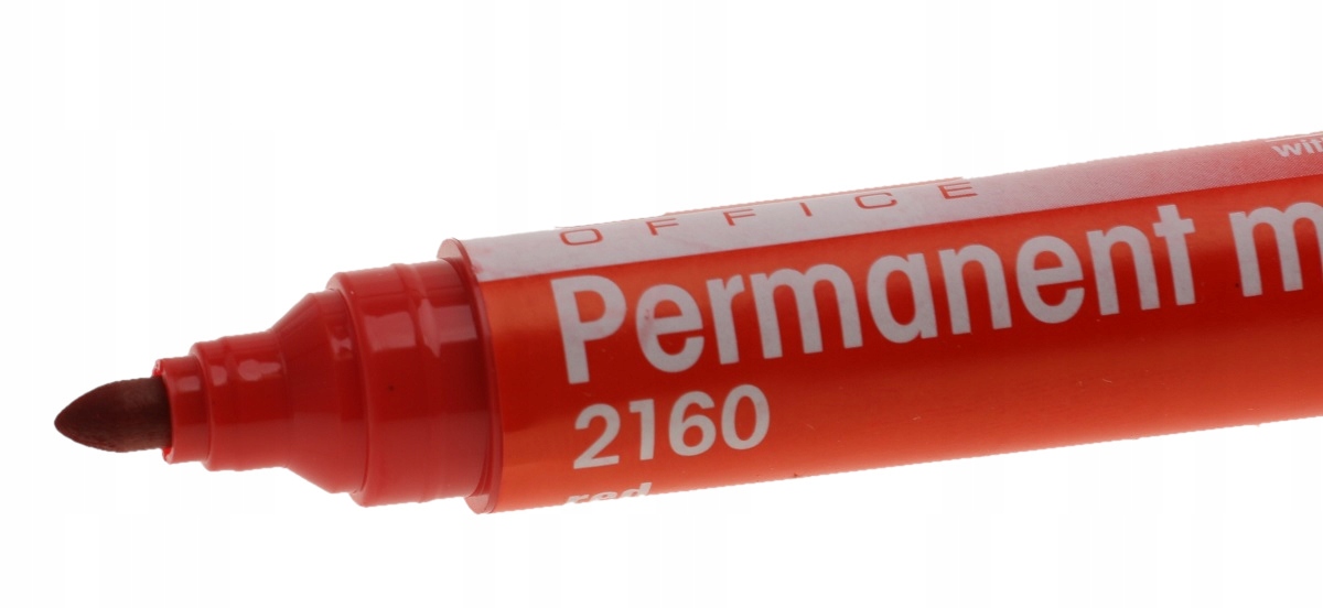 MARKER PERMANENTNY PISAK WODOODPORNY CZERWONY Kod producenta MARC
