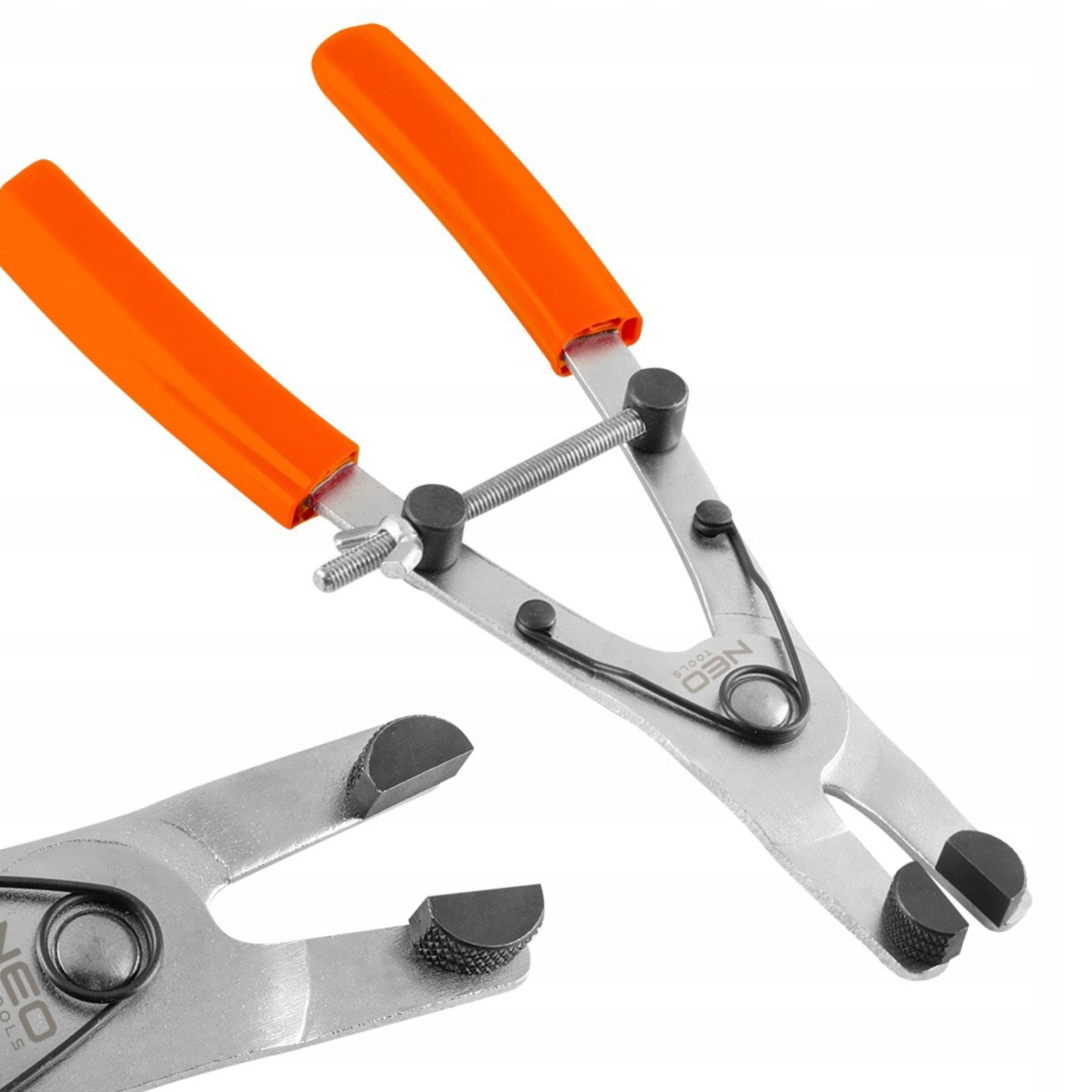 NEO SZCZYPCE STAL CRV DO DEMONTAŻU WYCIĄGANIA TŁOCZKÓW HAMULCOWYCH 10-507 Marka Neo Tools